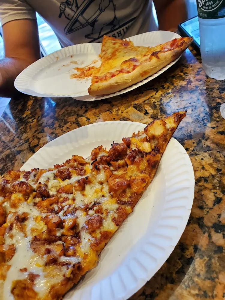 BBQ Chicken Pizza Slice